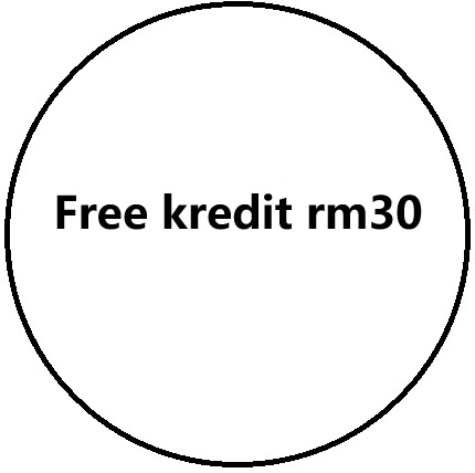 Free kredit rm30